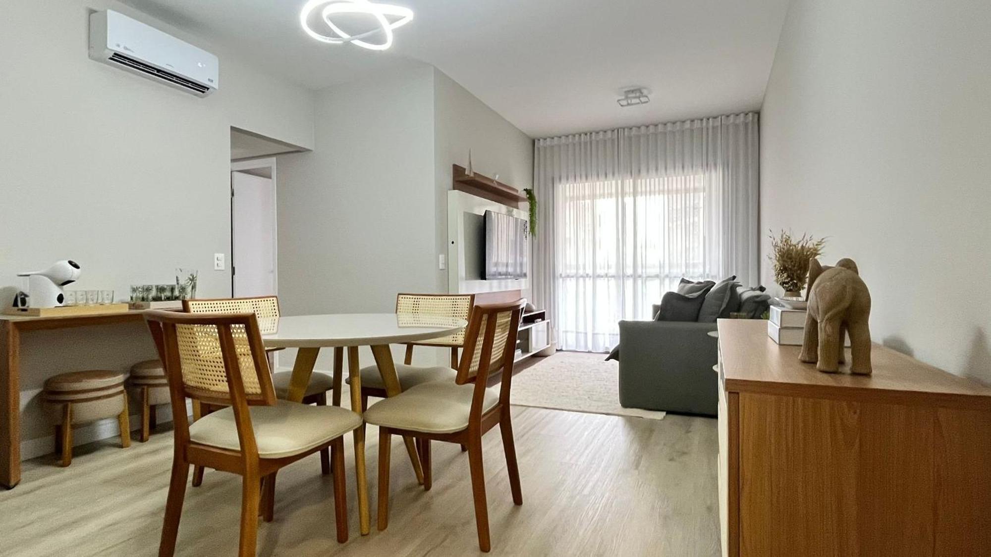 Апартаменты Tulum Club - Lindo, Moderno - Enxoval Completo Бертиога Экстерьер фото