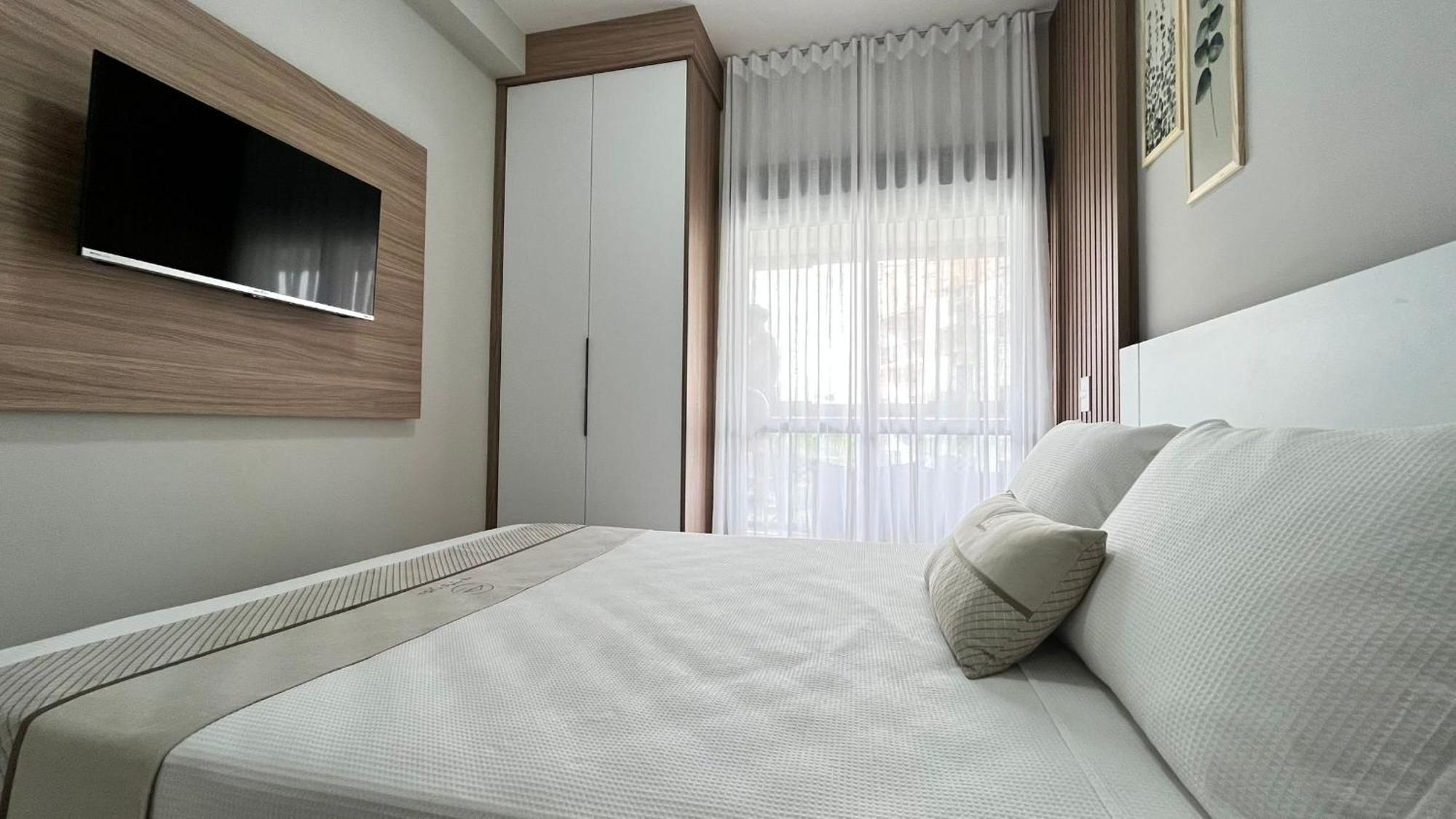 Апартаменты Tulum Club - Lindo, Moderno - Enxoval Completo Бертиога Экстерьер фото
