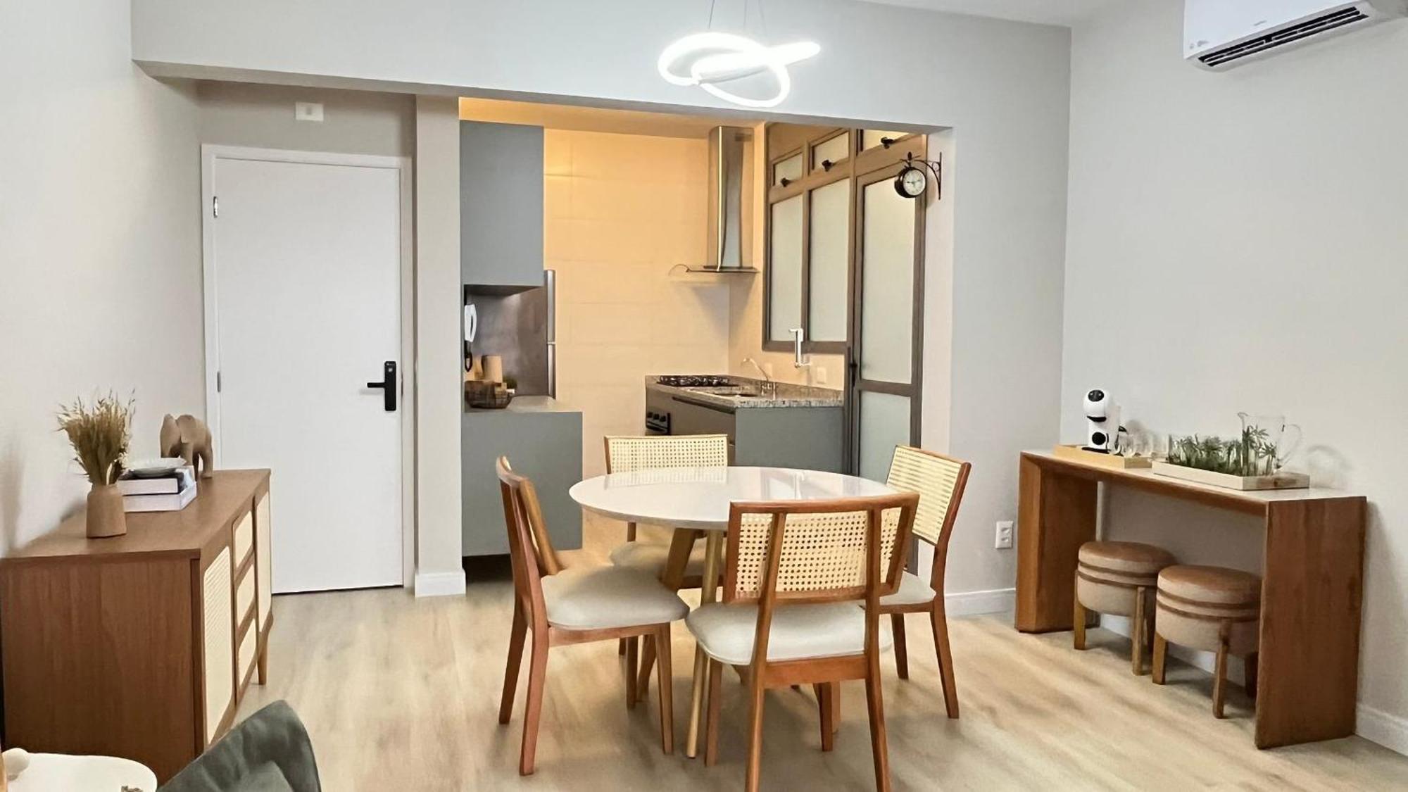 Апартаменты Tulum Club - Lindo, Moderno - Enxoval Completo Бертиога Экстерьер фото