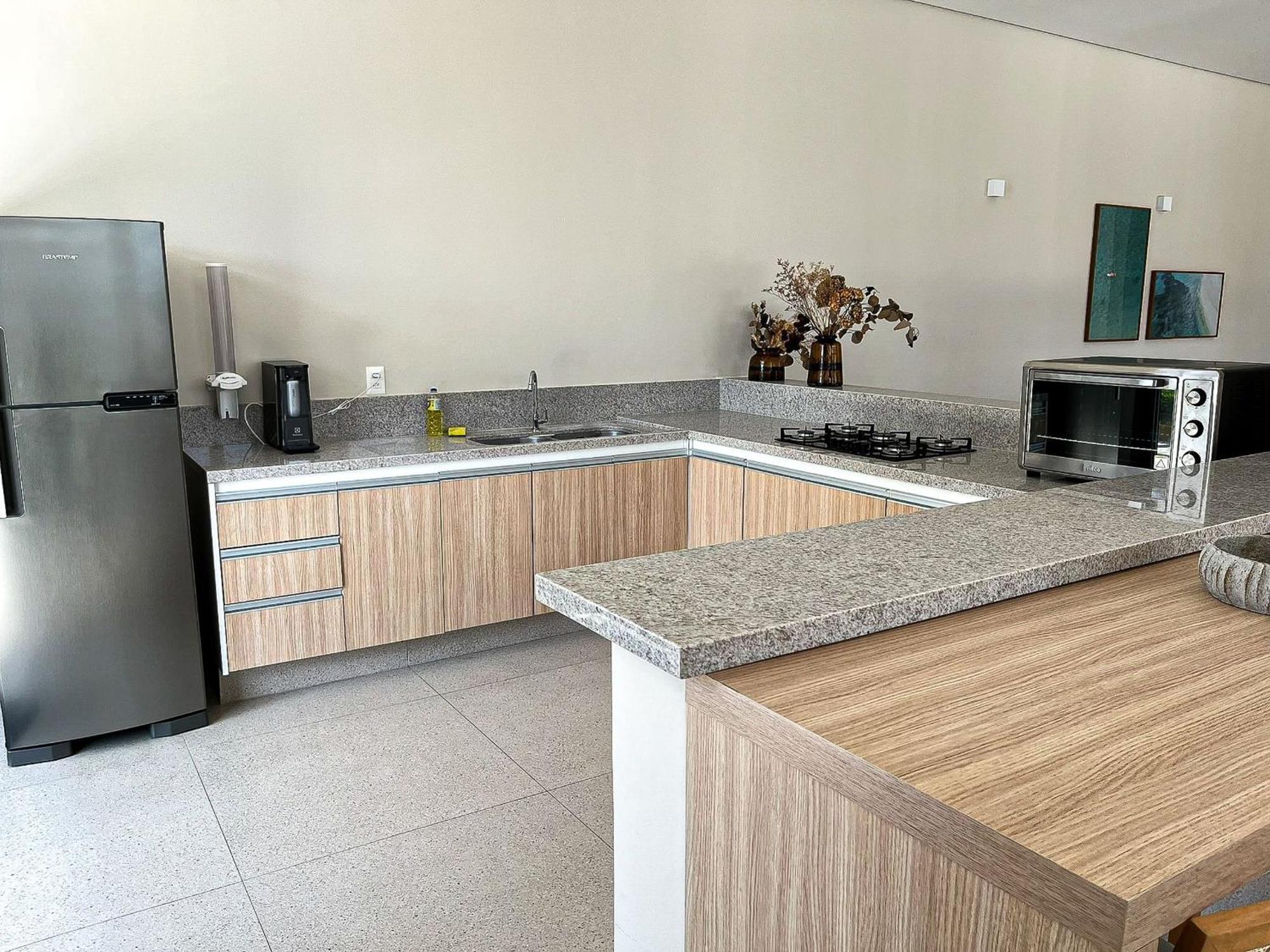 Апартаменты Tulum Club - Lindo, Moderno - Enxoval Completo Бертиога Экстерьер фото